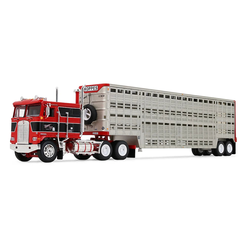 DCP by First Gear 1:64-Koppes Truck Line Kenworth K100 COE Flat Top &amp; 45&