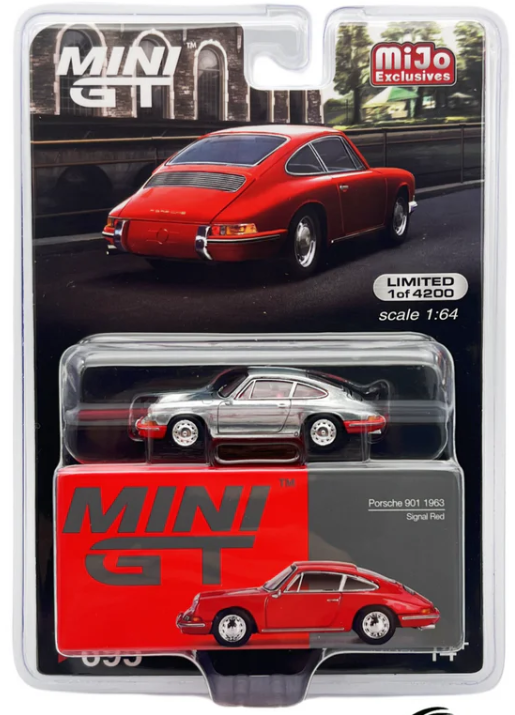 Chase Cars-Porsche 901 1963 Signal Red MGT00695-CHASE