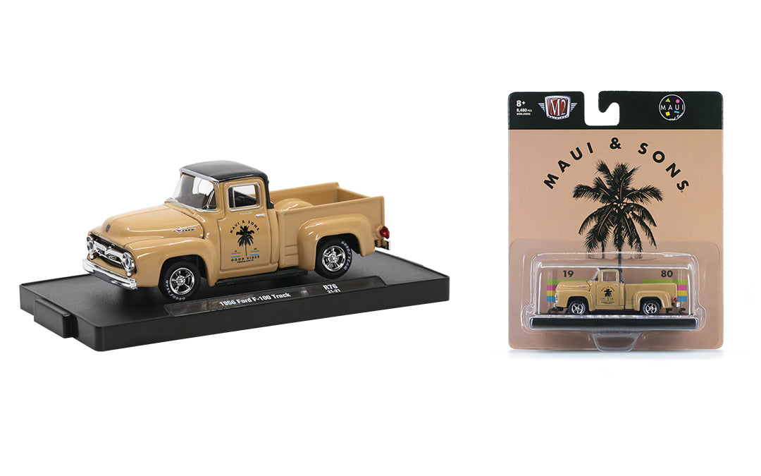 Maui &amp; Sons-1956 Ford F-100 Truck (Auto-Drivers Release 76 Set)