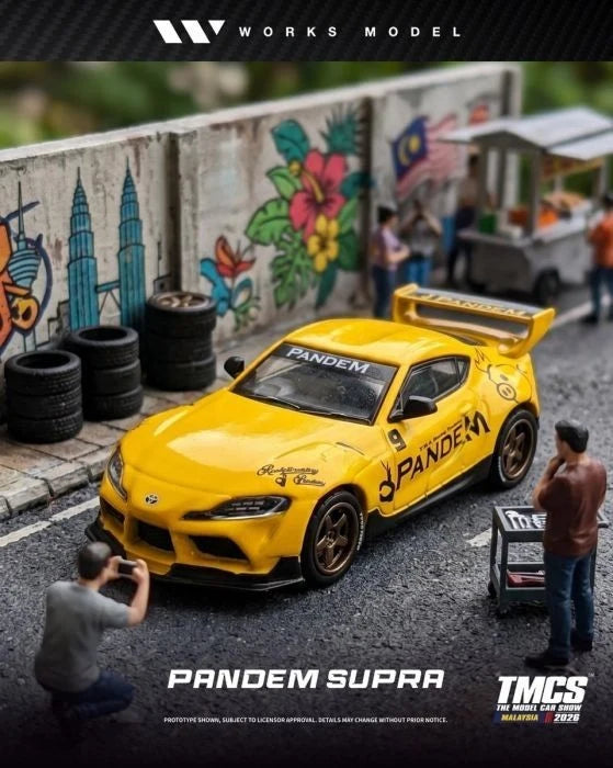 WORKS × TMCS Malaysia 2026 PANDEM Supra Special Edition 1:64 – W640014