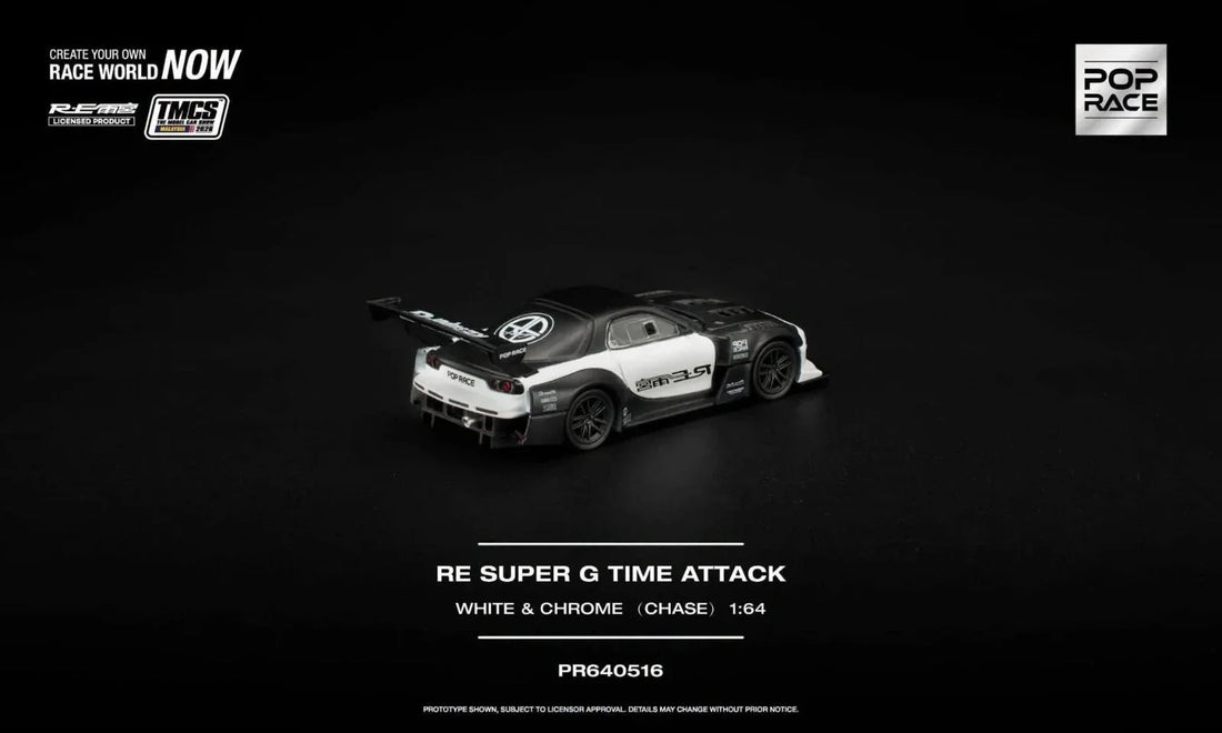 POP RACE × TMCS Malaysia 2026 RE Super G Time Attack Special Edition 1:64 – PR640516