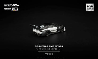 POP RACE × TMCS Malaysia 2026 RE Super G Time Attack Édition spéciale 1:64 – PR640516