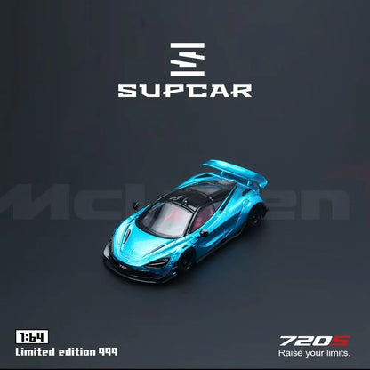 McLaren 720S Bright Blue – SUPCAR 1:64 SC64045