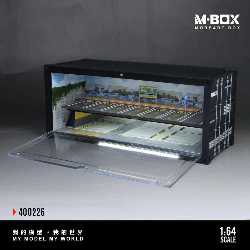 MBOX Scène de Garage Souterrain avec Conteneur Version B 1:64 MB400226