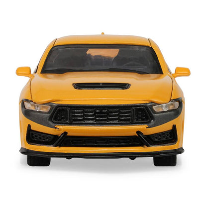 GreenLight 1:64 2024 Ford Mustang Dark Horse Yellow Splash Metallic – Auto Mall Series 8 – Limited Edition GL68080-E