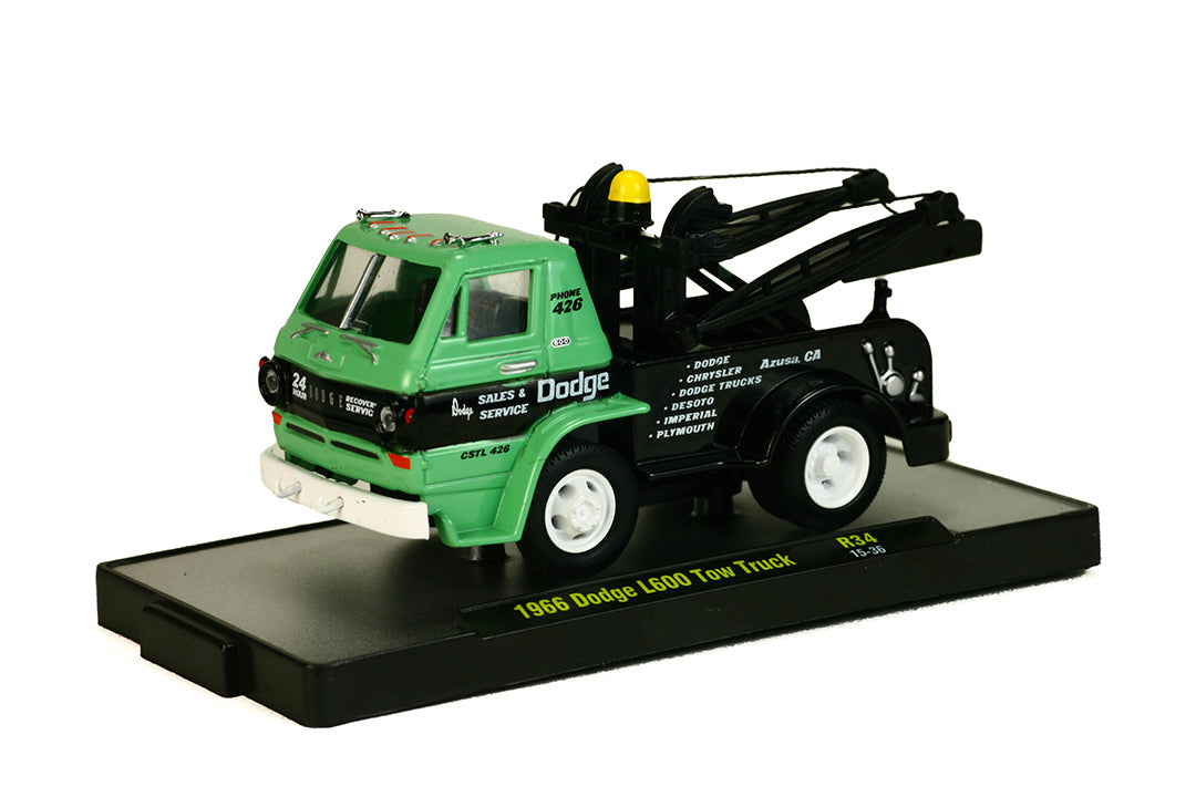 1966 Dodge L600 Tow Truck (M2 Machines-Auto Trucks Release 34)