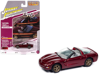 Johnny Lightning- 2003 Chevrolet Corvette 50th Anniversary Edition (Anniversary Red) JLSP387-B