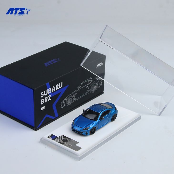 Subaru BRZ Metallic Blue 1:64 – ATS Model ATS880401