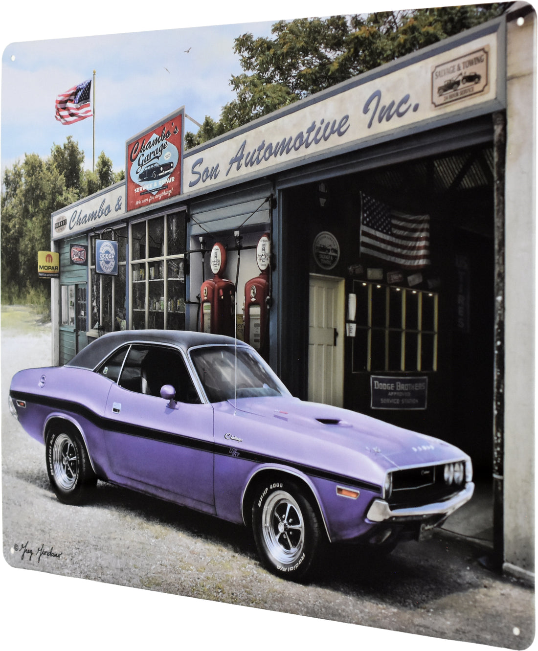 12"x15"-Chambo &amp; Son Automotive-CHARGER