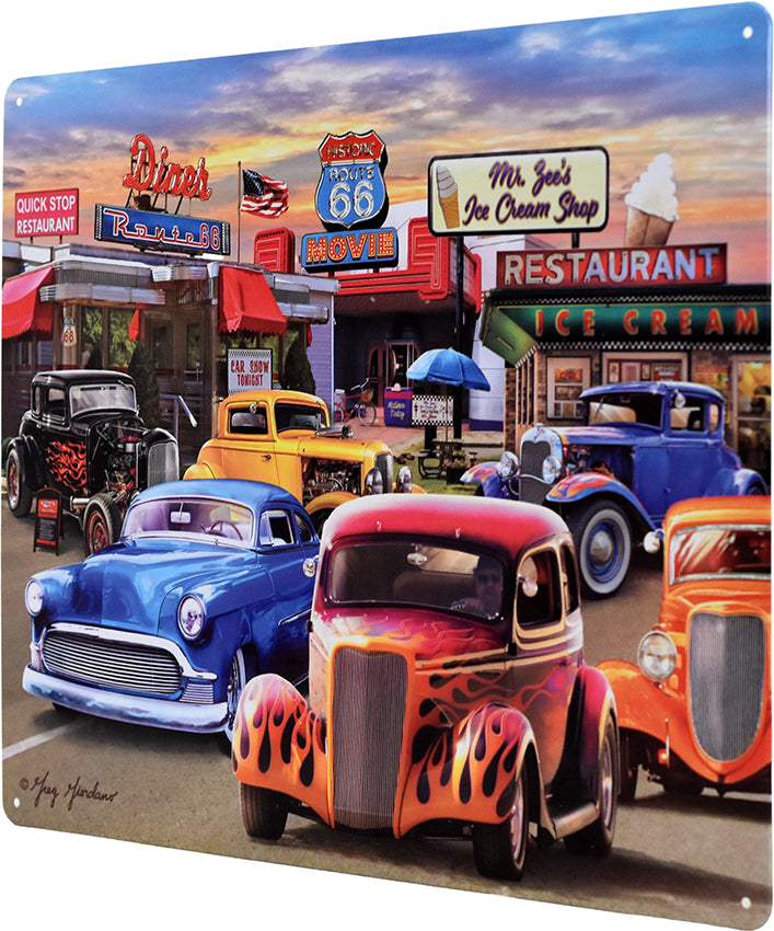 12"x15"-HOT ROD MEETUP