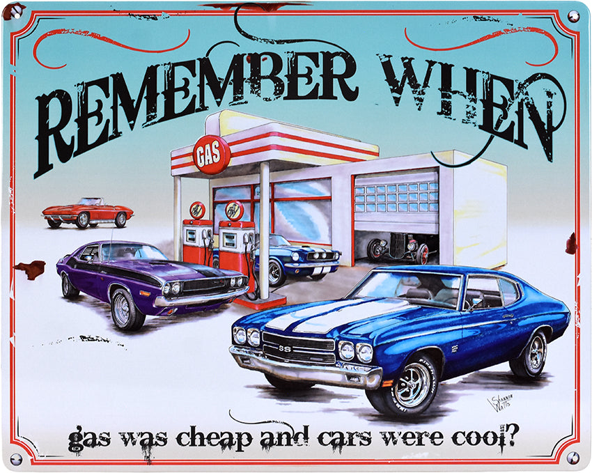 12"x15"-REMEMBER WHEN