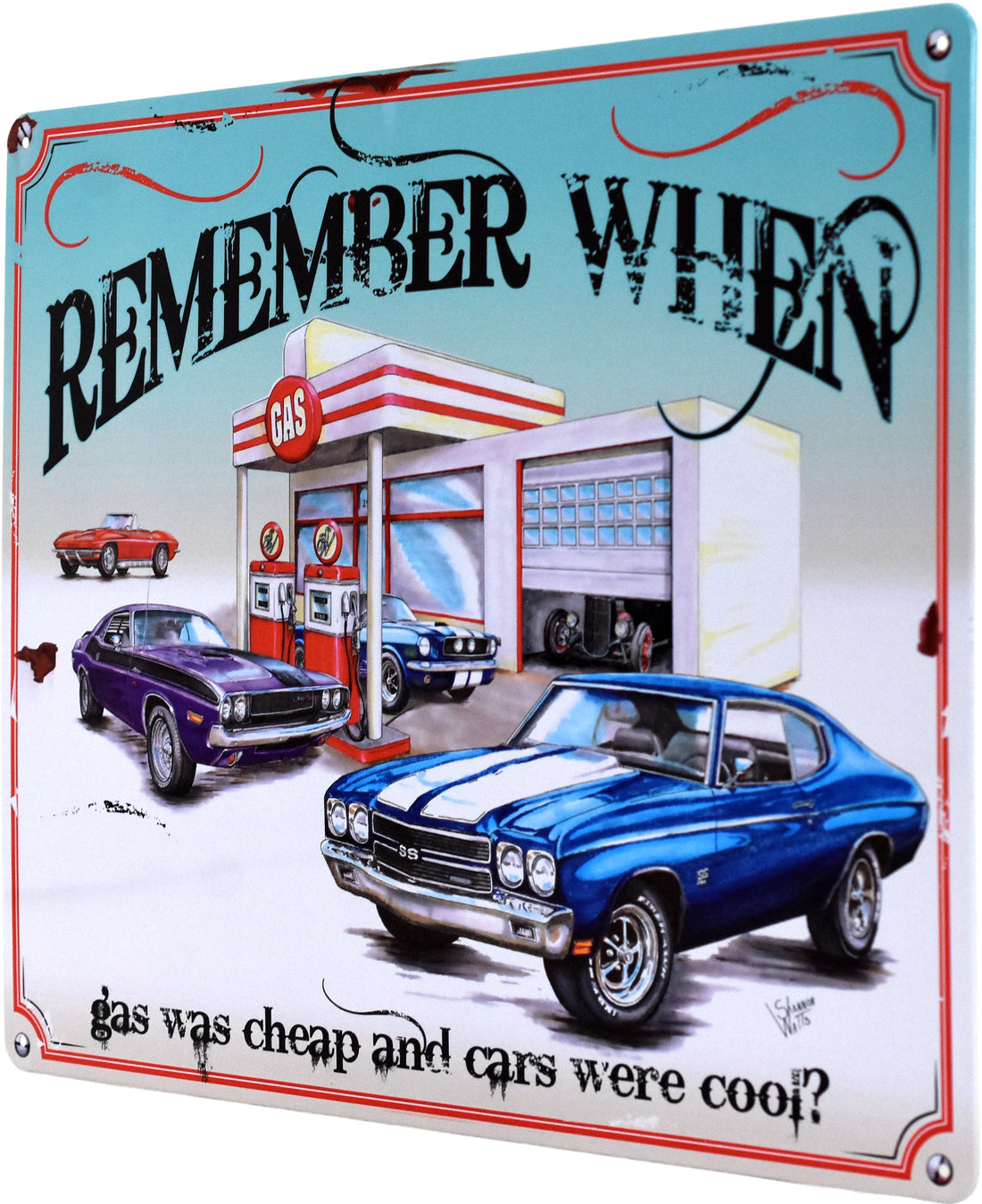 12"x15"-REMEMBER WHEN