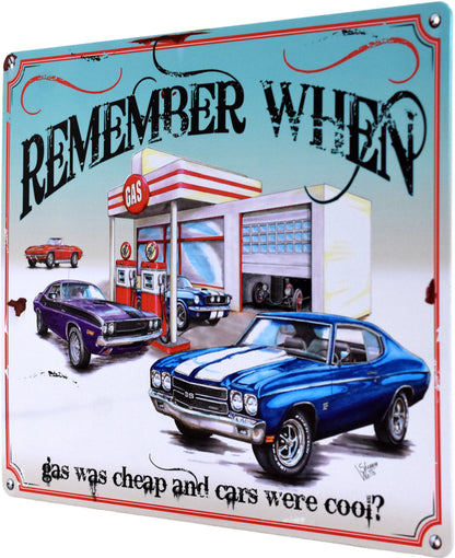 12"x15"-REMEMBER WHEN