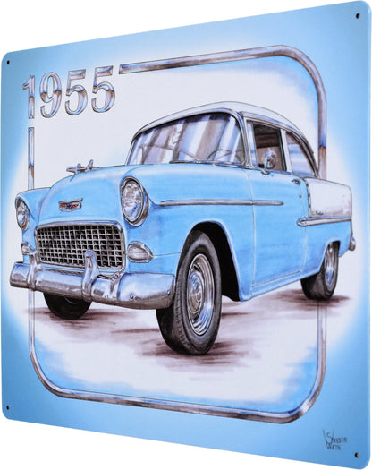 12"x15"-1955 BEL AIR