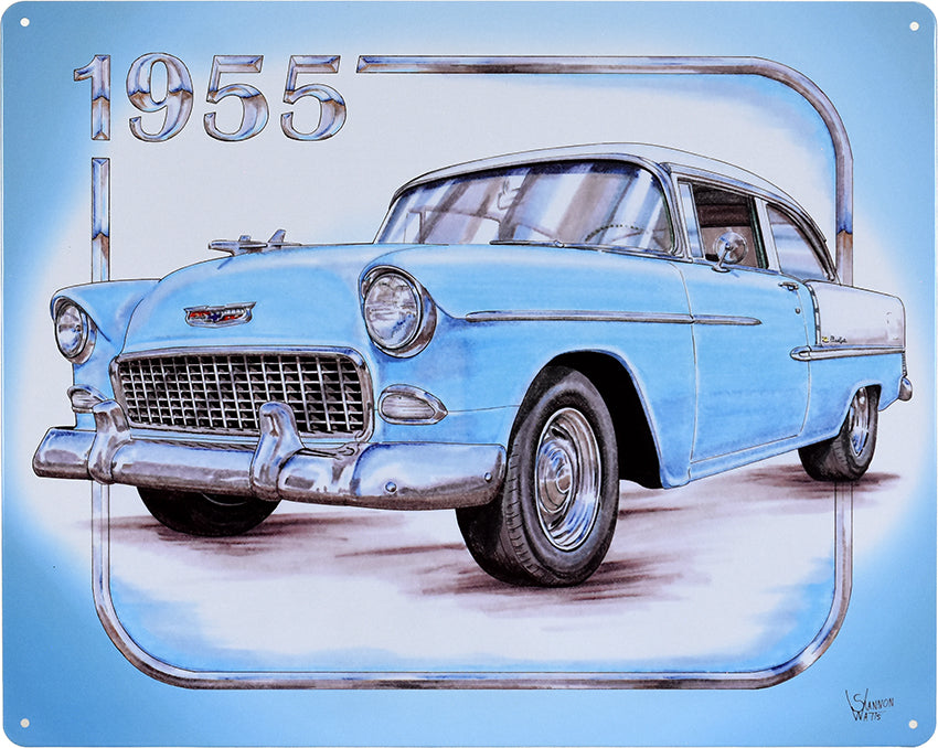 12"x15"-1955 BEL AIR