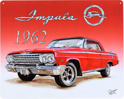 12&quot;x15&quot;-1962 CHEVY IMPALA