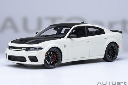 AutoArt 1:18- Dodge Charger SRT Hellcat Redeye Jailbreak (Knuckle White) AA71751