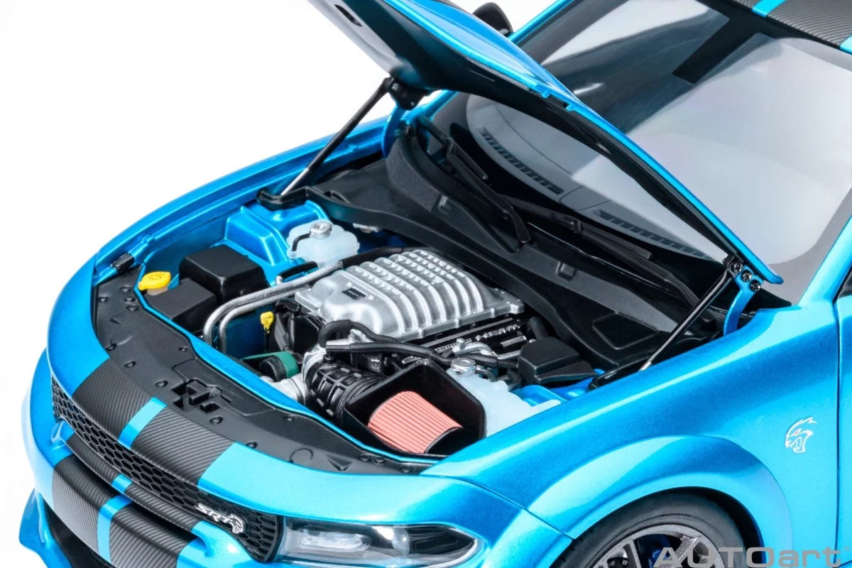 AUTOart 1:18 Dodge Charger SRT Hellcat Redeye Jailbreak – Bleu B5 – AA71753