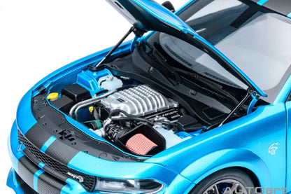 AUTOart 1:18 Dodge Charger SRT Hellcat Redeye Jailbreak – Bleu B5 – AA71753