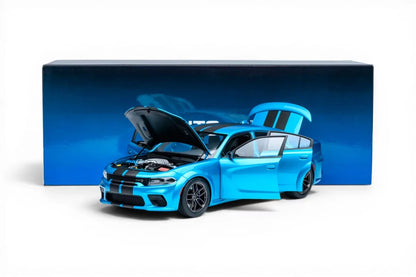 AUTOart 1:18 Dodge Charger SRT Hellcat Redeye Jailbreak – Bleu B5 – AA71753