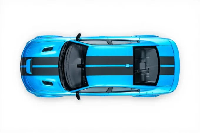 AUTOart 1:18 Dodge Charger SRT Hellcat Redeye Jailbreak – Bleu B5 – AA71753