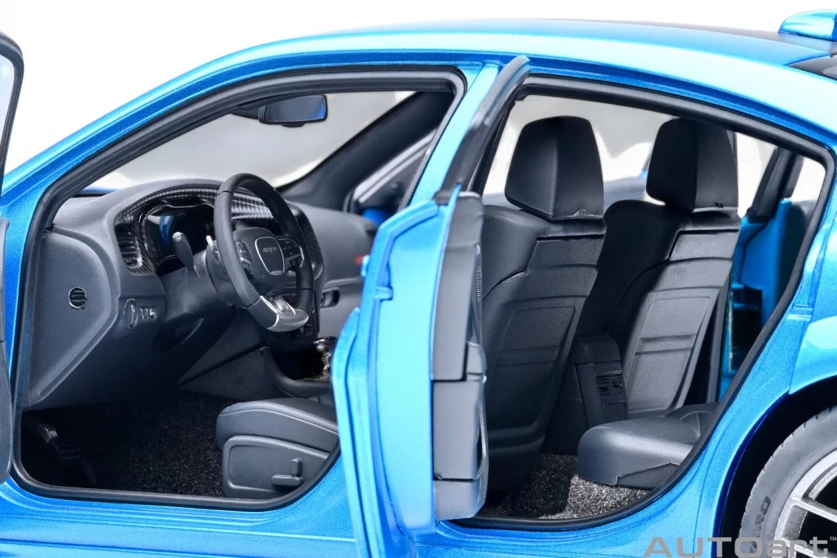 AUTOart 1:18 Dodge Charger SRT Hellcat Redeye Jailbreak – Bleu B5 – AA71753