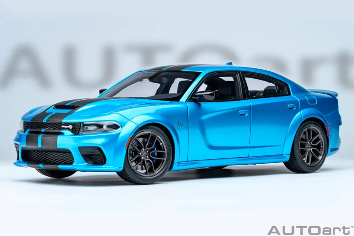 AUTOart 1:18 Dodge Charger SRT Hellcat Redeye Jailbreak – Bleu B5 – AA71753