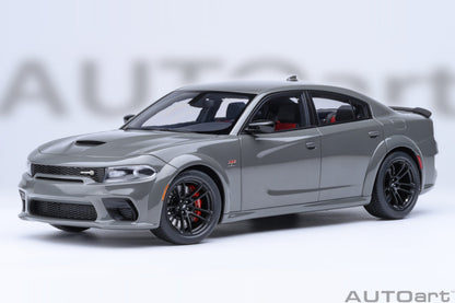 AutoArt 1:18- Dodge Charger Scat Pack Widebody (Destroyer Grey) AA71756