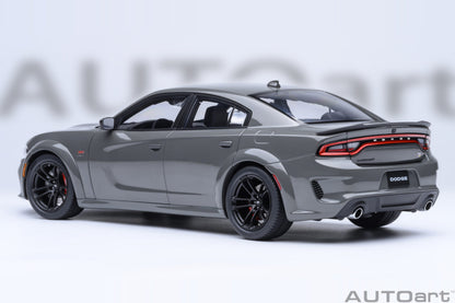 AutoArt 1:18- Dodge Charger Scat Pack Widebody (Destroyer Grey) AA71756