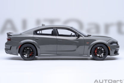 AutoArt 1:18- Dodge Charger Scat Pack Widebody (Destroyer Grey) AA71756