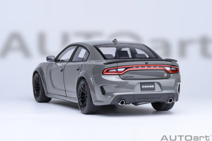 AutoArt 1:18- Dodge Charger Scat Pack Widebody (Destroyer Grey) AA71756
