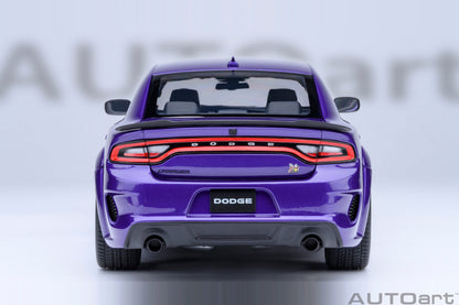 AutoArt 1:18- Dodge Charger Scat Pack Widebody (Plum Crazy) AA71757