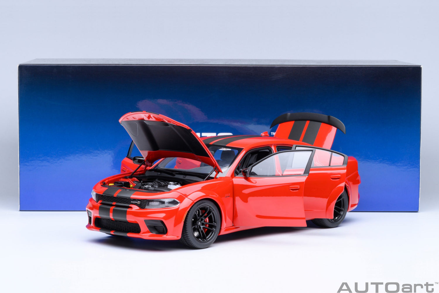 AutoArt 1:18-  Dodge Charger Scat Pack Widebody (TorRed) AA71759