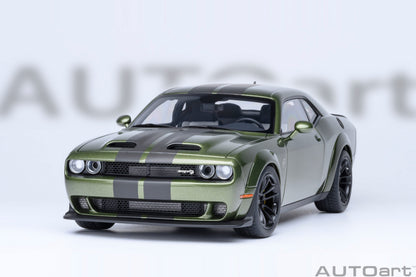 AutoArt 1:18- Dodge Challenger SRT Jailbreak 2022 (F8 Green) AA71761