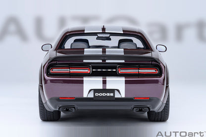 AutoArt 1:18- DODGE CHALLENGER SRT JAILBREAK 2022 (HELLRAISIN/PURPLE) AA71762