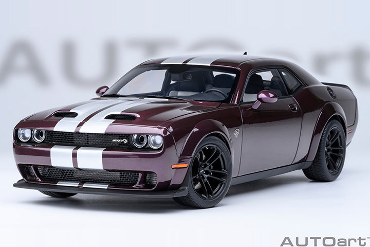 AutoArt 1:18- DODGE CHALLENGER SRT JAILBREAK 2022 (HELLRAISIN/PURPLE) AA71762