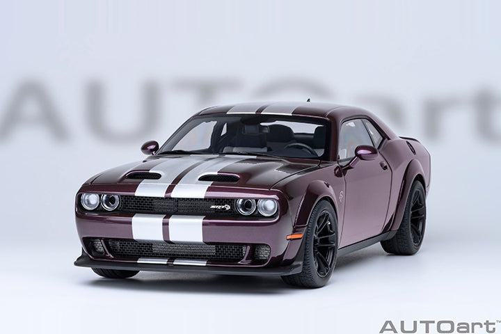AutoArt 1:18- DODGE CHALLENGER SRT JAILBREAK 2022 (HELLRAISIN/PURPLE) AA71762