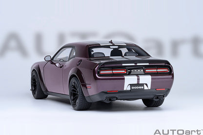 AutoArt 1:18- DODGE CHALLENGER SRT JAILBREAK 2022 (HELLRAISIN/PURPLE) AA71762