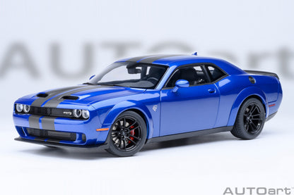 AutoArt 1:18- Dodge Challenger SRT Jailbreak 2022 (Indigo Blue) AA71763