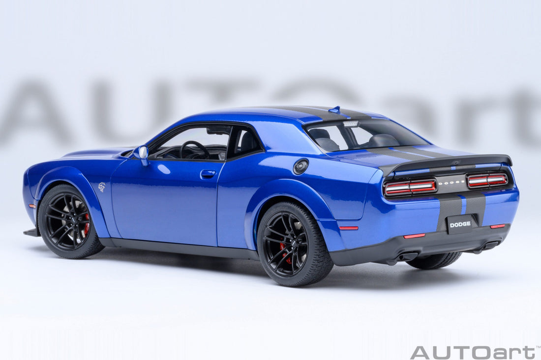 AutoArt 1:18- Dodge Challenger SRT Jailbreak 2022 (Indigo Blue) AA71763