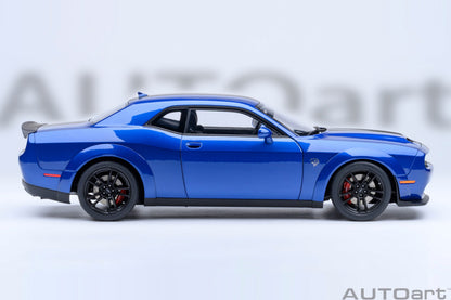 AutoArt 1:18- Dodge Challenger SRT Jailbreak 2022 (Indigo Blue) AA71763