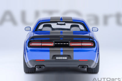 AutoArt 1:18- Dodge Challenger SRT Jailbreak 2022 (Indigo Blue) AA71763