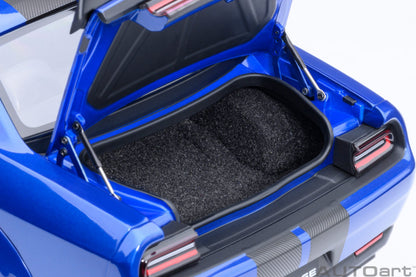 AutoArt 1:18- Dodge Challenger SRT Jailbreak 2022 (Indigo Blue) AA71763