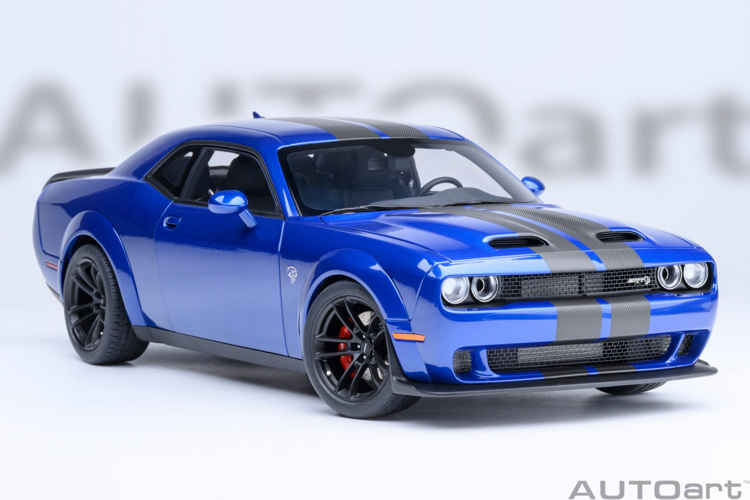 AutoArt 1:18- Dodge Challenger SRT Jailbreak 2022 (Indigo Blue) AA71763
