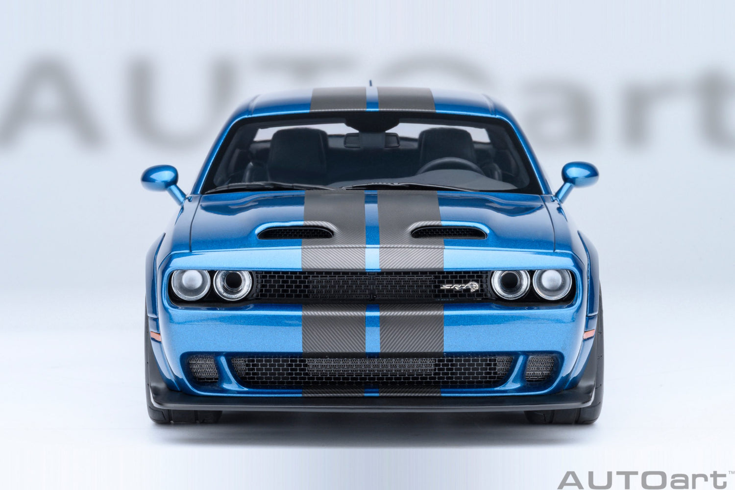 AutoArt 1:18-Dodge Challenger SRT Superstock 2023 (Frostbite) AA71767