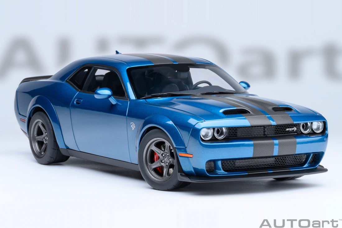 AutoArt 1:18-Dodge Challenger SRT Superstock 2023 (Frostbite) AA71767