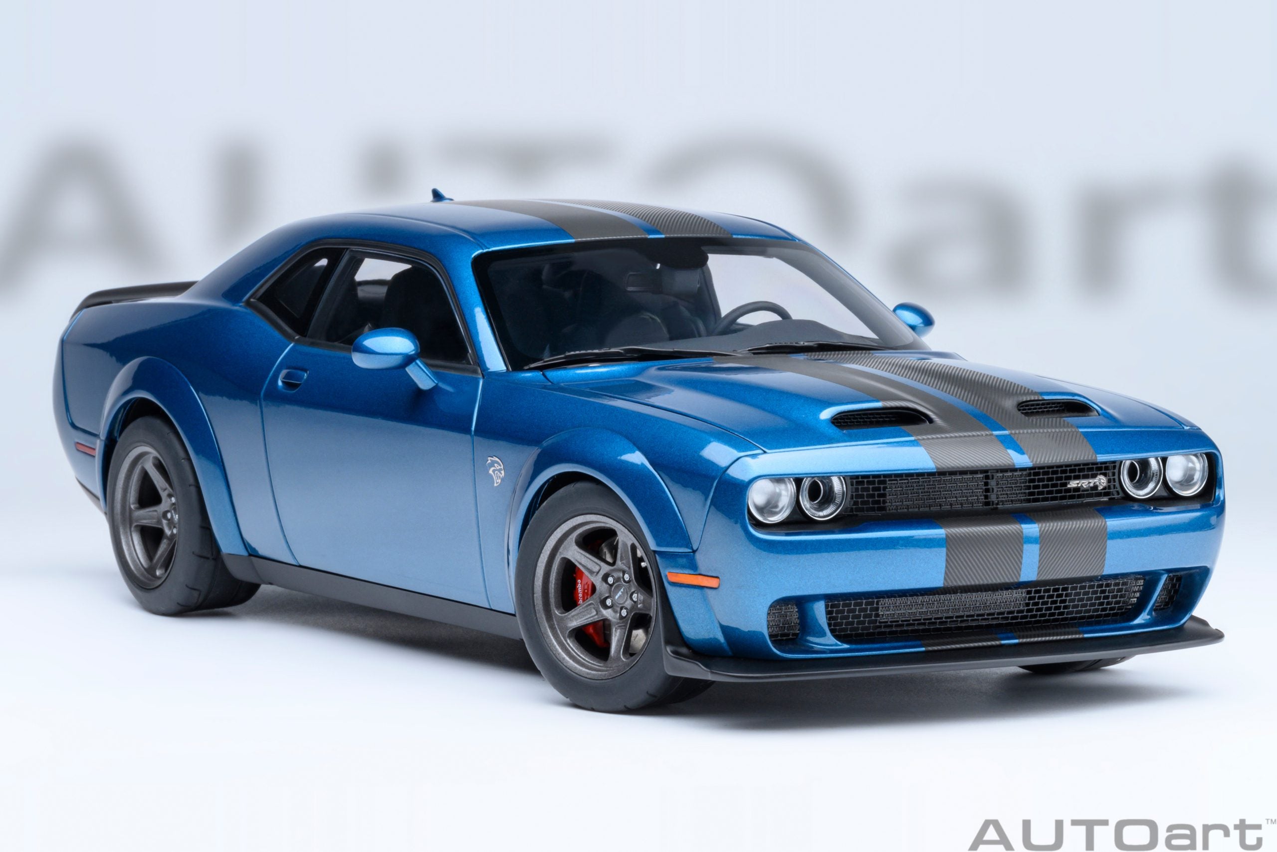 AutoArt 1:18-Dodge Challenger SRT Superstock 2023 (Frostbite) AA71767