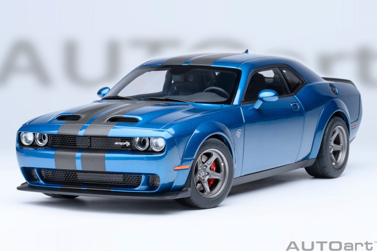 AutoArt 1:18-Dodge Challenger SRT Superstock 2023 (Frostbite) AA71767