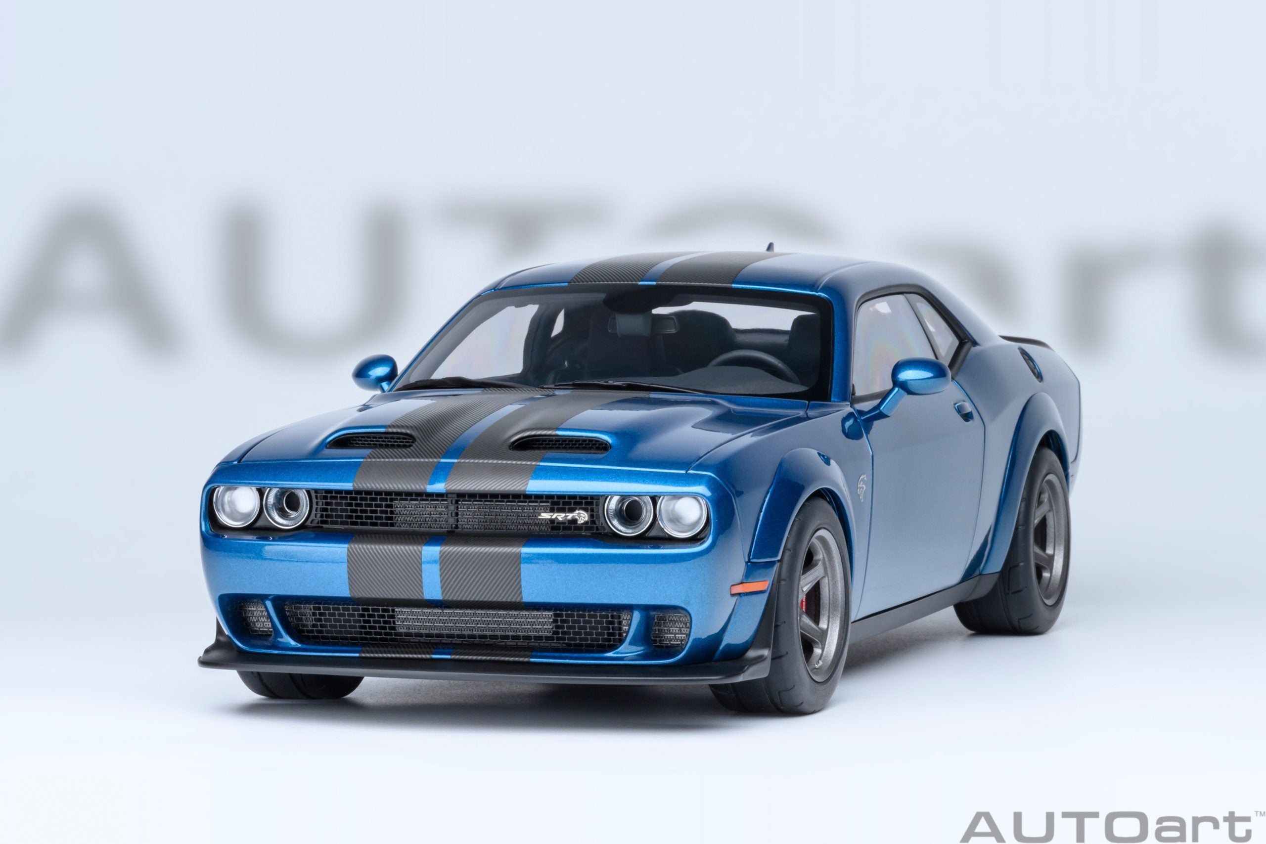 AutoArt 1:18-Dodge Challenger SRT Superstock 2023 (Frostbite) AA71767