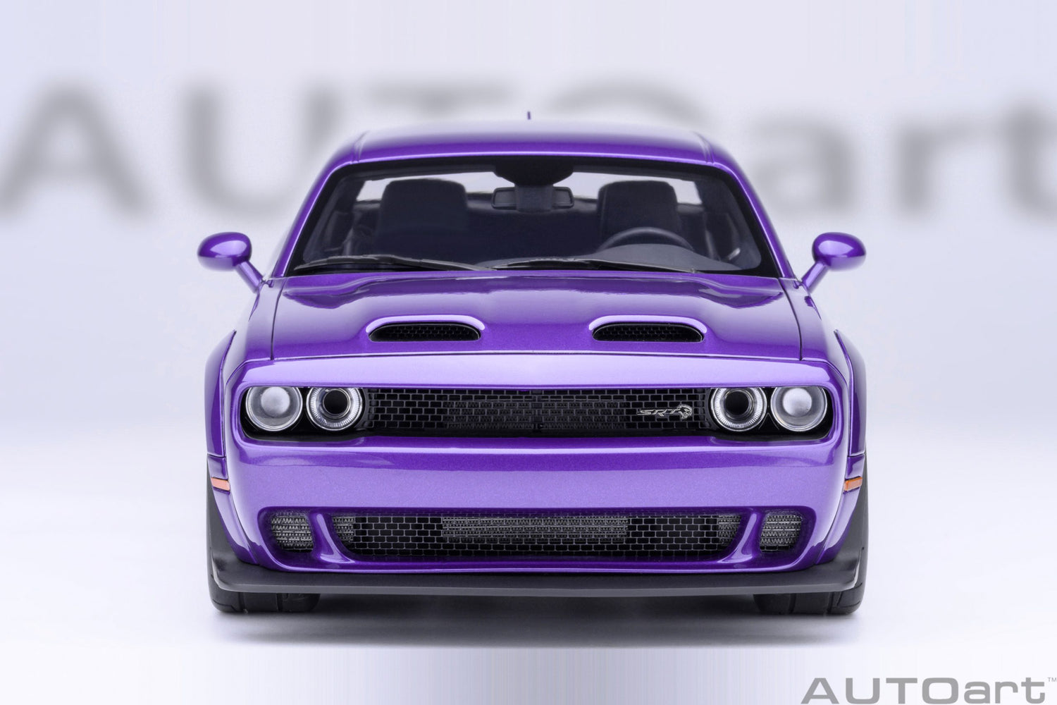 AutoArt 1:18-Dodge Challenger SRT Superstock 2023 (Plum Crazy) AA71768